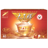 Prince of Peace American Ginseng Root Tea, Twin Pack (2 boxes X 20 bags)